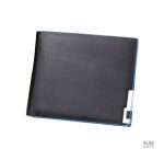 Portefeuille en cuir décoré, parfait pour un usage quotidien