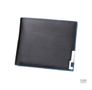 Portefeuille en cuir décoré, parfait pour un usage quotidien