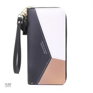 Porte-monnaie tricolore pour homme et femme