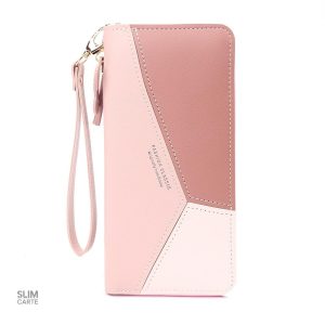 Porte-monnaie long au design classique