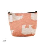 Style classique du porte-monnaie en tissu