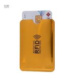 Porte-cartes en fibre de carbone, sécurité RFID intégrée