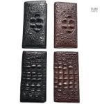 L’Absolu™ : porte-cartes en cuir crocodile luxueux