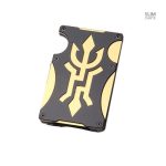 Design moderne, porte-cartes en métal relief Le Titan™