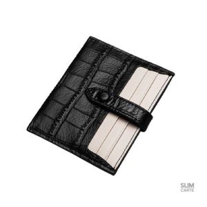 Porte-cartes cuir crocodile - Le Classique™