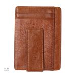 Portefeuille slim en cuir, idéal pour les cartes