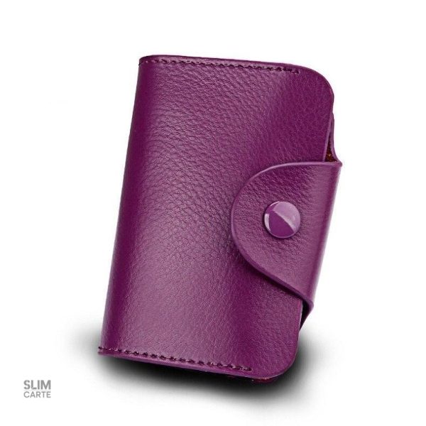 Porte-cartes en cuir véritable Le Classique™