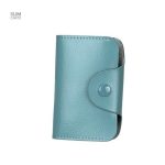 Porte-cartes en cuir, style sobre et moderne