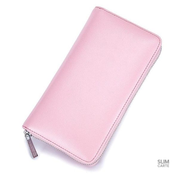 Porte-cartes en cuir, protection RFID intégrée pour sécurité