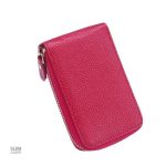 Porte-cartes compact en cuir élégamment conçu