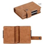 Porte-cartes double en aluminium RFID - Le Classique