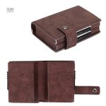 Porte-cartes RFID, double compartiment sécurisé