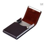 Le Classique™ : porte-cartes stylé en simili cuir