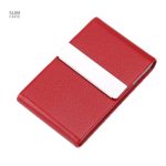 Porte-cartes chic en simili cuir - compact et fonctionnel