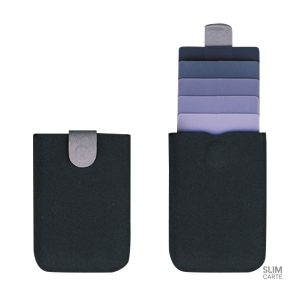 Porte-cartes pratique à tirer pour un accès facile