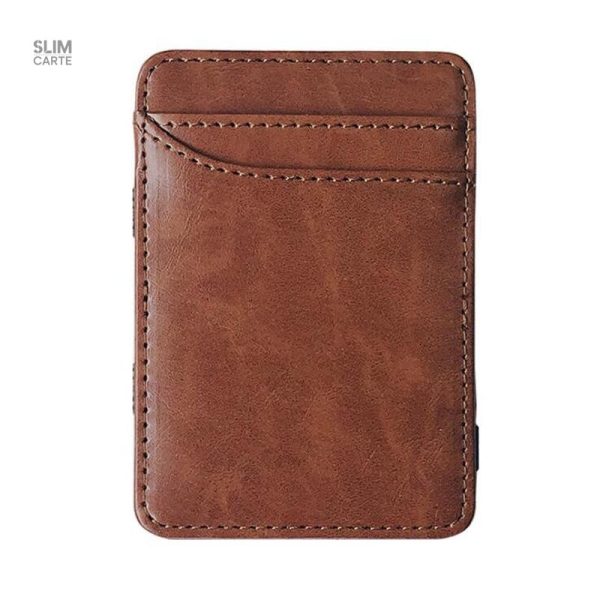 Porte-cartes simili cuir fin classique Le Classique™