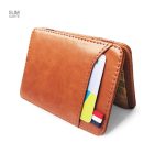 Accessoire pratique en simili cuir pour cartes essentielles