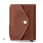 Porte-cartes cuir véritable Secur™ avec protection RFID