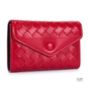 Porte-cartes élégant avec finitions soignées