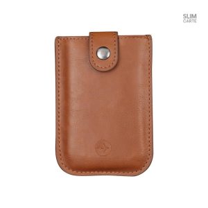 Porte-cartes avec tirette - Le Classique™ compact et élégant