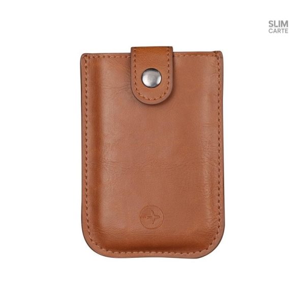 Porte-cartes avec tirette - Le Classique™ compact et élégant
