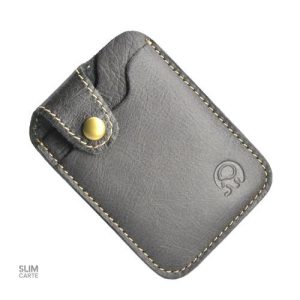 Porte-cartes en cuir véritable extra fin - Le Classique