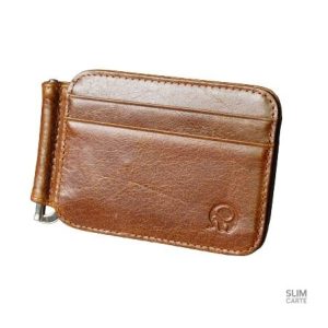 Accessoire cuir vintage pour cartes de crédit