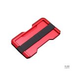 Compact et pratique, porte-cartes en métal