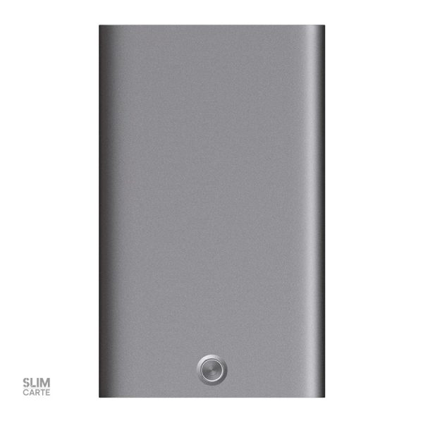 Porte-cartes en métal original Titan, design moderne et élégant