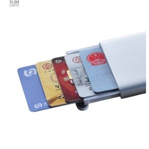 Porte-cartes en aluminium, léger et durable, modèle Titan