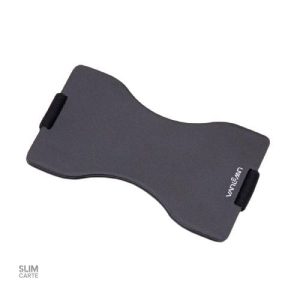 Porte-cartes élégant en métal pour un style moderne