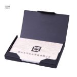 Porte-cartes en aluminium, parfait pour un usage quotidien