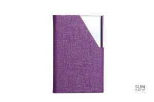 Porte-cartes métal léger et durable