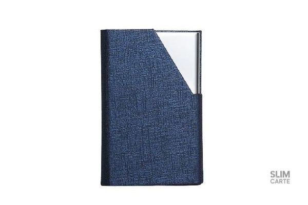 Porte-cartes design épuré en métal
