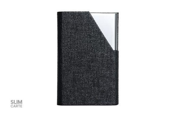 Porte-cartes en aluminium stylé et résistant