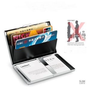 Design élégant et fonctionnel pour garder vos cartes en sécurité