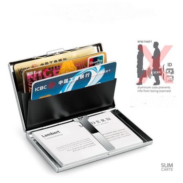 Design élégant et fonctionnel pour garder vos cartes en sécurité