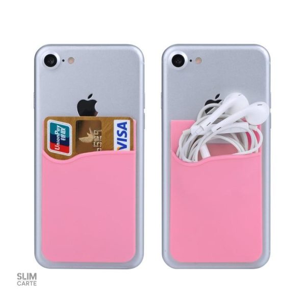 Porte-cartes en silicone pour smartphone - Le Classique™