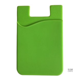 Silicone souple, porte-cartes minimaliste pour smartphone