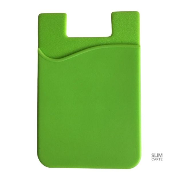 Silicone souple, porte-cartes minimaliste pour smartphone