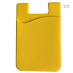 Accessoire fin en silicone, porte-cartes pour smartphone