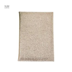 Accessoire de mode : porte-cartes brillant