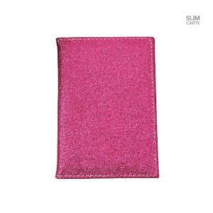 Porte-cartes compact en simili cuir moderne