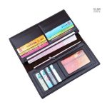 Accessoire masculin moderne, portefeuille porte-cartes élégant