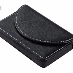 Accessoire pratique pour carte en simili cuir durable