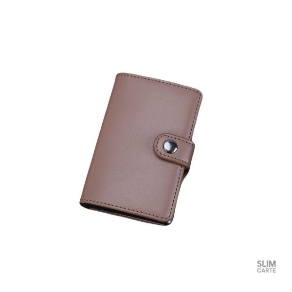 Porte-cartes élégant en cuir avec technologie RFID intégrée
