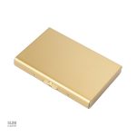Porte-cartes en aluminium, durabilité et finesse