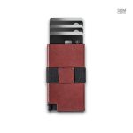 Porte-cartes en cuir, design épuré et pratique