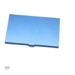 Porte-cartes métal rigide disponible en diverses teintes