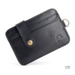 Porte-cartes classique en cuir, design raffiné et durable